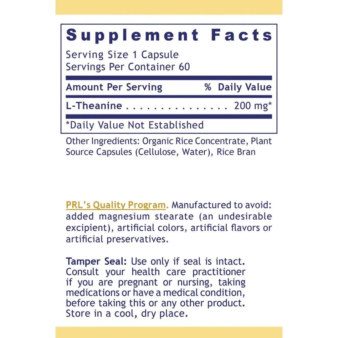 Premier Research Labs, L-Theanine, 60 Plant-Source Capsules