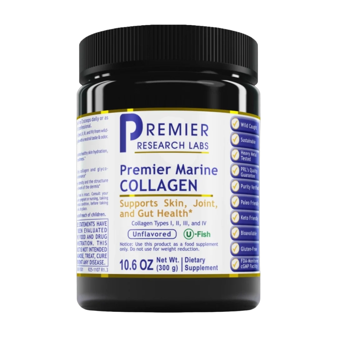 Premier Research Labs, Premier Marine Collagen, Unflavored, 10.6 oz (300 g)