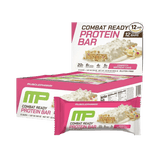 MusclePharm, Combat Ready™ Protein Bar, Confetti Birthday Cake, 12 Bars, 1.87 oz (53 g) Each