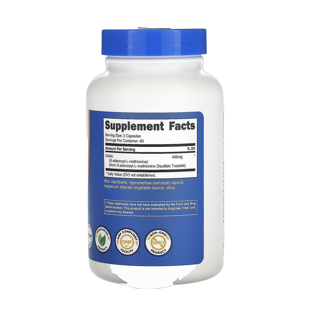 Nutricost, SAMe, 120 Capsules