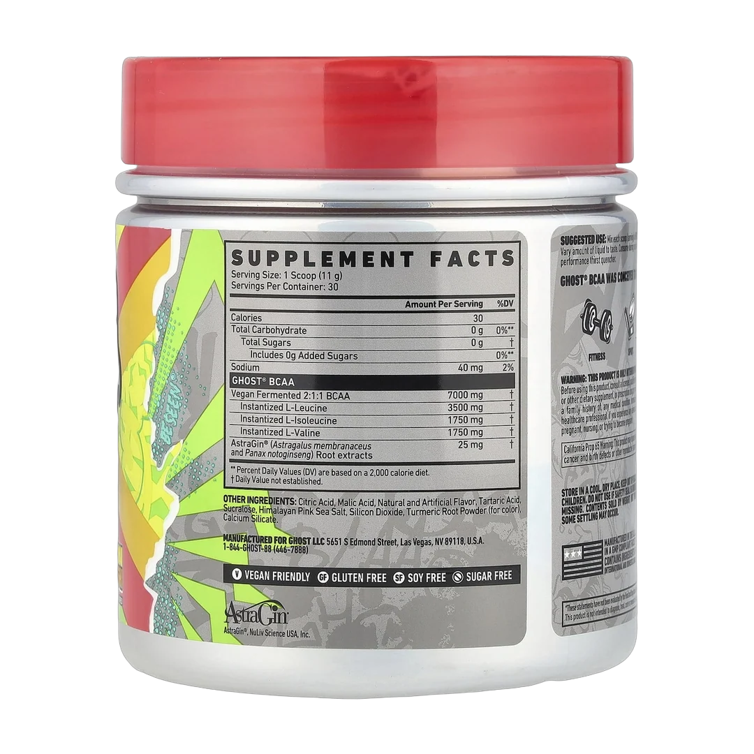 Ghost, BCAA, Lemon Crush, 11.6 oz (330 g)