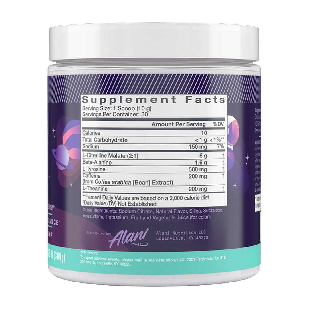 Alani Nu, Pre-Workout, Cosmic Stardust™, 10.5 oz (300 g)