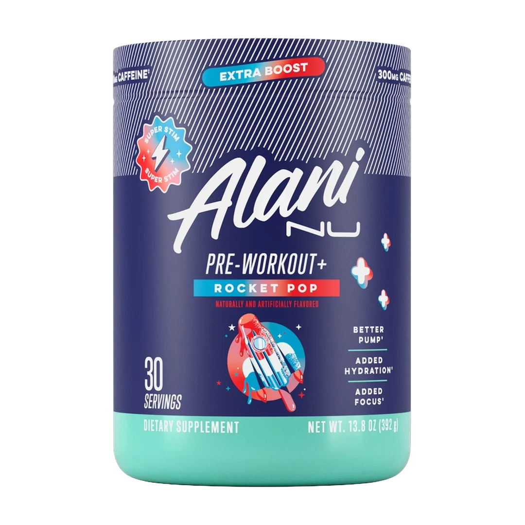 Alani Nu, Pre-Workout+, Rocket Pop, 13.8 oz (392 g)
