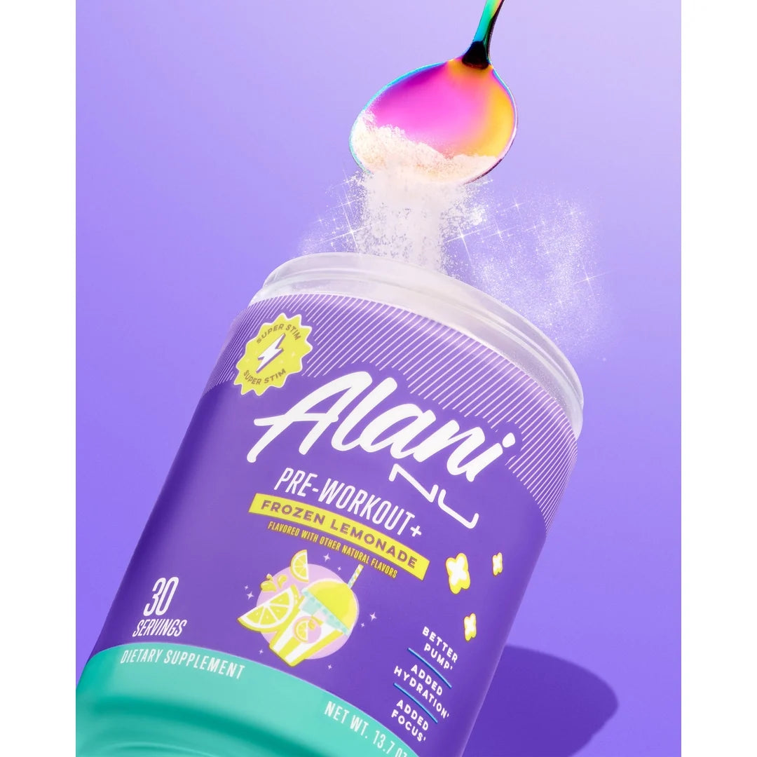 Alani Nu, Pre-Workout+, Frozen Lemonade, 13.7 oz (388 g)
