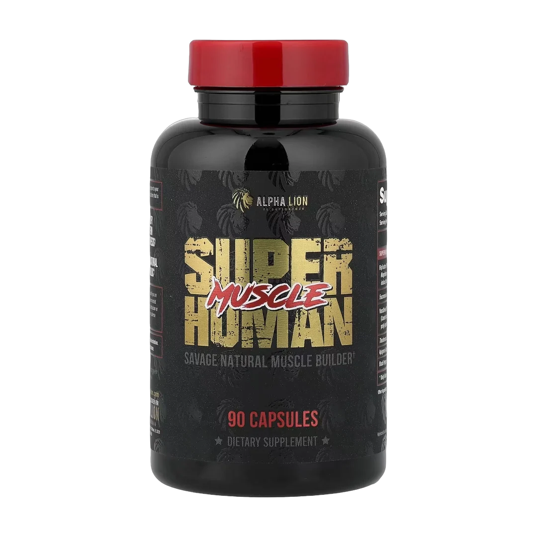 ALPHA LION, SuperHuman Muscle, 90 Capsules