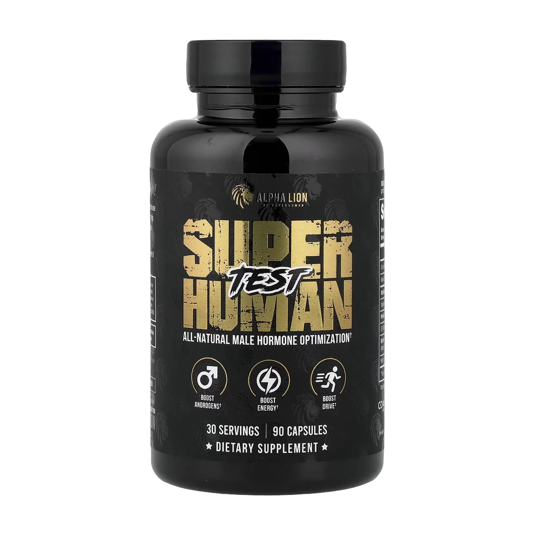 ALPHA LION, SuperHuman Test, 90 Capsules