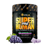 ALPHA LION, Superhuman Pre Workout Powder, Grapezilla, 12.07 oz (342.6 g)