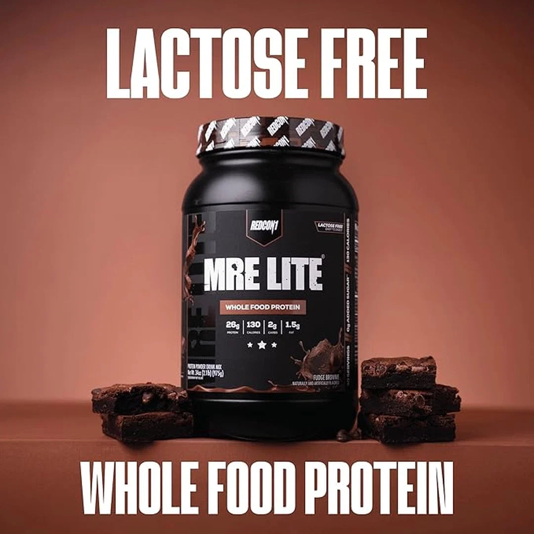 Redcon1, MRE Lite, Whole Food Protein, Fudge Brownie, 2.15 lbs (975 g)