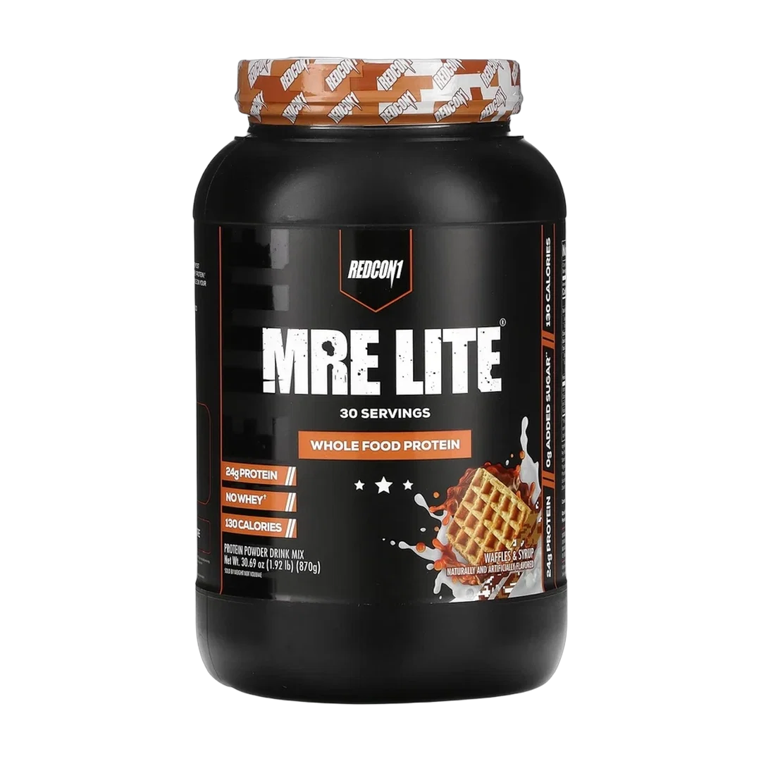 Redcon1, MRE Lite, Whole Food Protein, Waffles & Syrup, 1.92 lb (870 g)