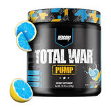 Redcon1, Total War Pump Non Stim Pre Workout 30 Servings, Blue Lemonade, 10.93 OZ (310 g)