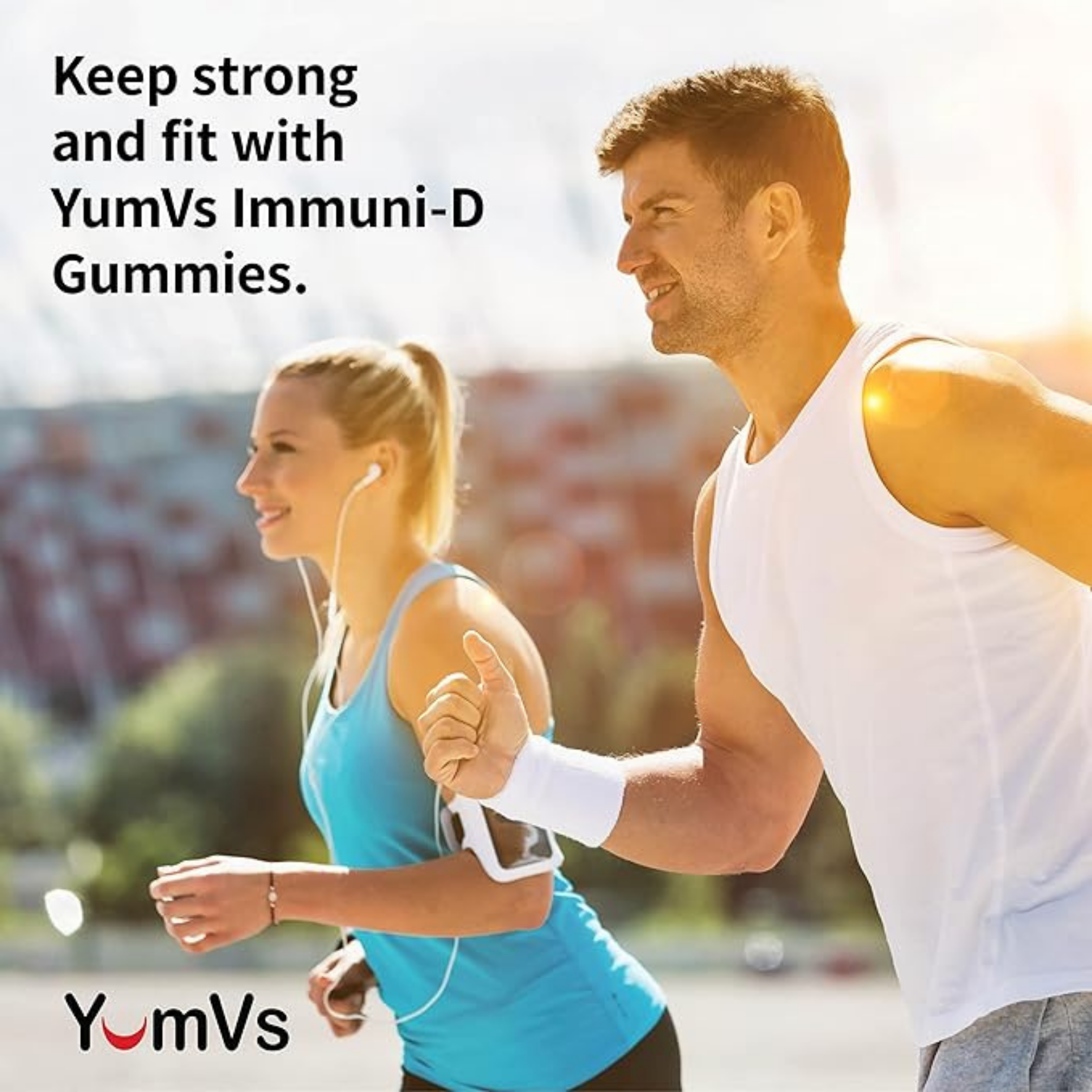 YumVs, Immuni-D, Triple Defense, Berry Flavor, 60 Gummies
