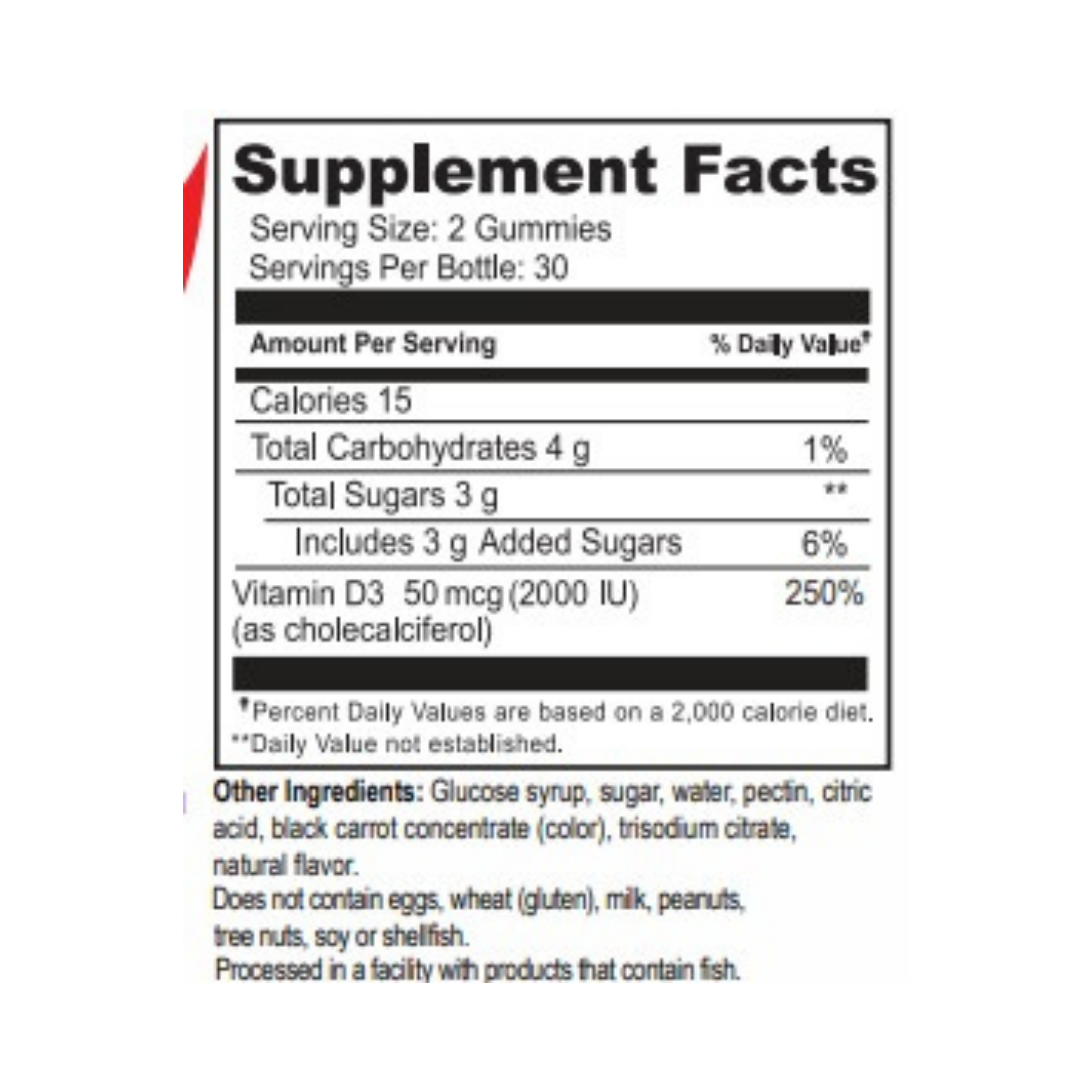 YumVs, Vitamin D, 2000 UI, 50 mcg, Berry Flavor, 60 Gummies