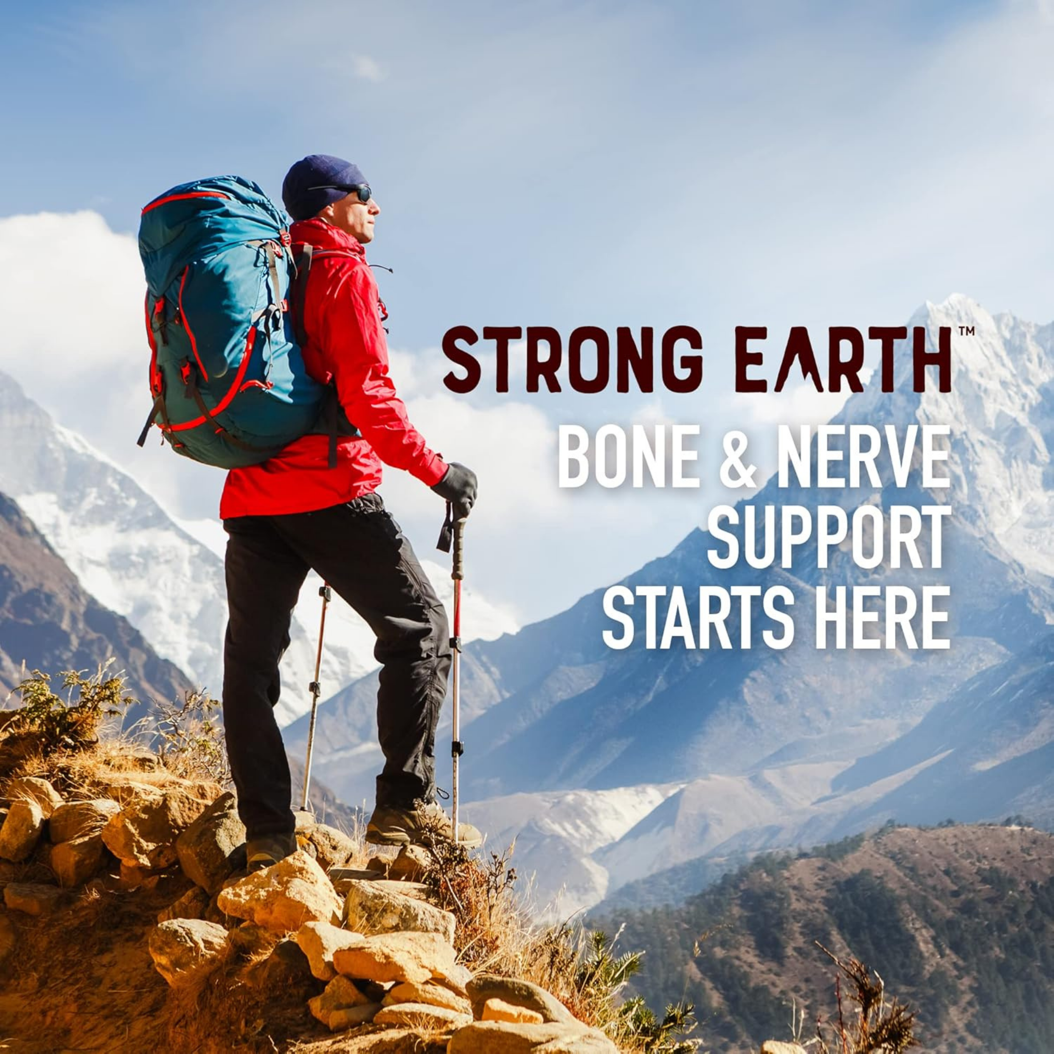 YumVs, Strong Earth Gummies, Calcium Magnesium & Vitamin D, Raspberry, 90 Gummies