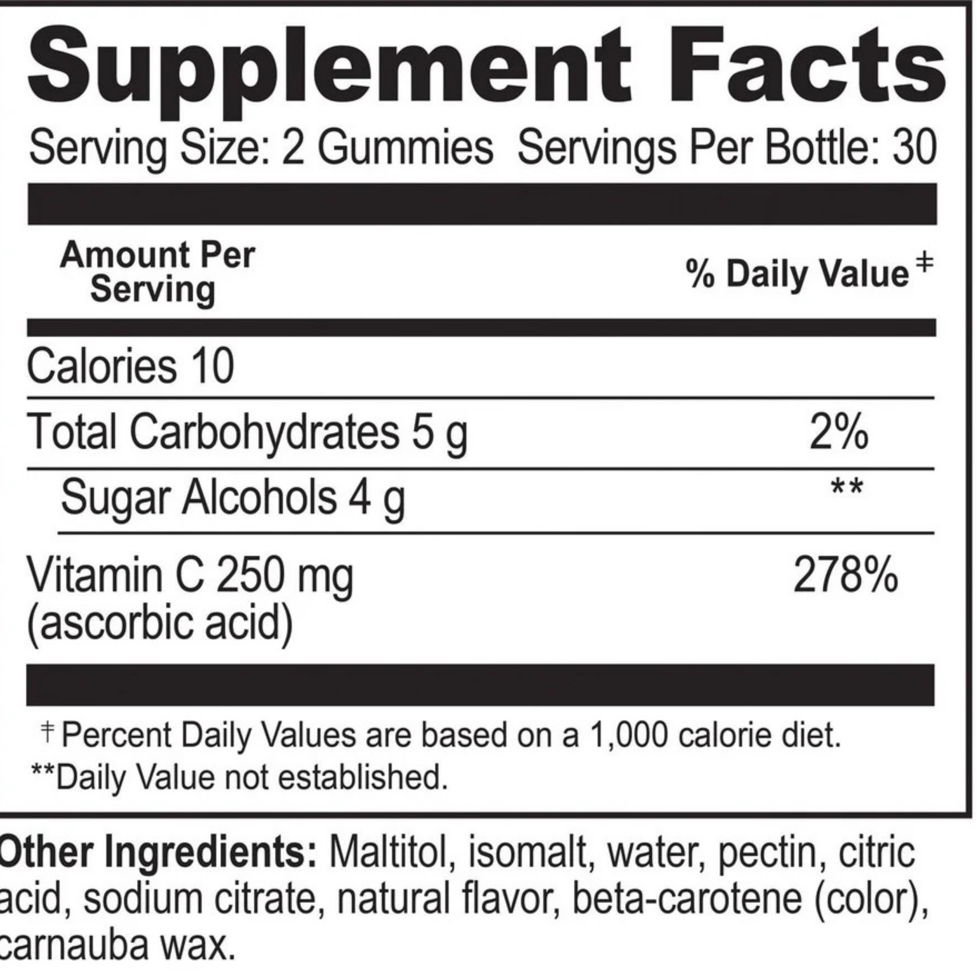 YumVs, Vitamin C Zero, Orange Flavor, 60 Gummies