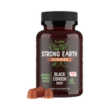 YumVs, Strong Earth Gummies, Black Cohosh Root, Peach, 60 Gummies
