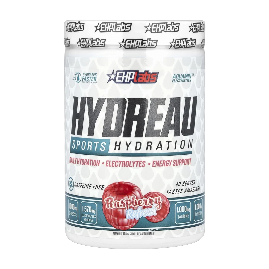 EHPlabs, Hydreau Sports Hydration, Raspberry Refresh, 10.58 oz (300 g)