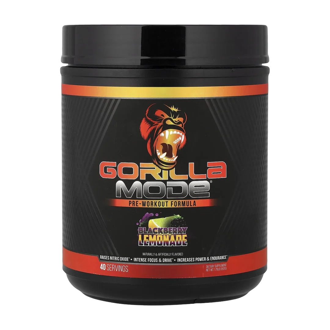 Gorilla Mind, Mode®, Pre-Workout Formula, Blackberry Lemonade, 1.79 lb (812 g)