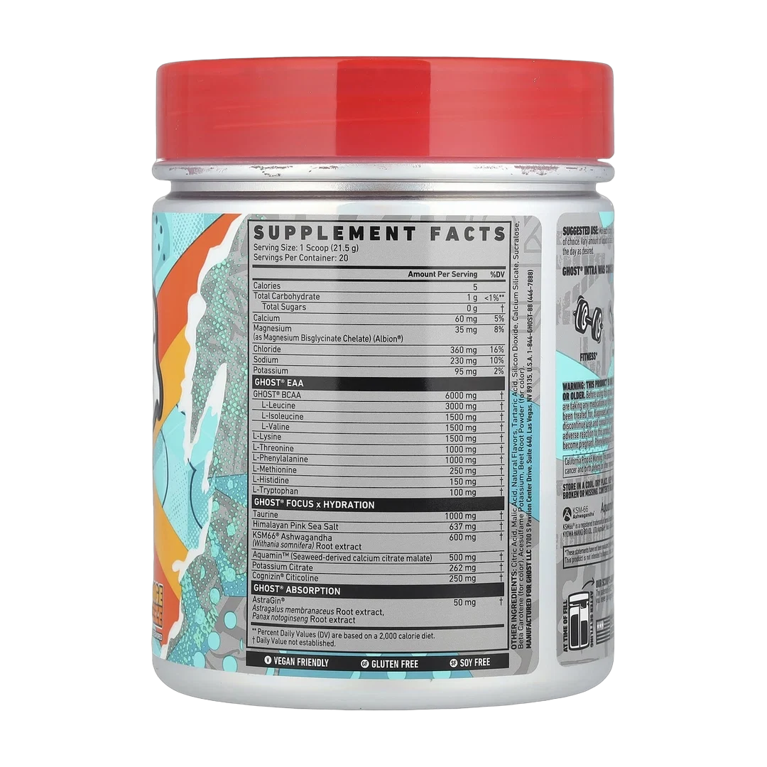 Ghost, Intra, Orange Squeeze, 15.2 oz (430 g)