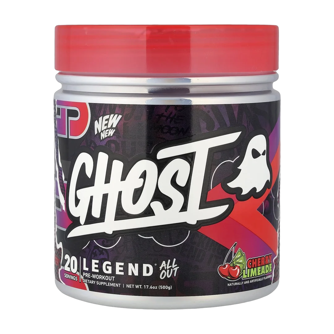 Ghost, Legend® All Out Pre-Workout, Cherry Limeade, 17.6 oz (500 g)