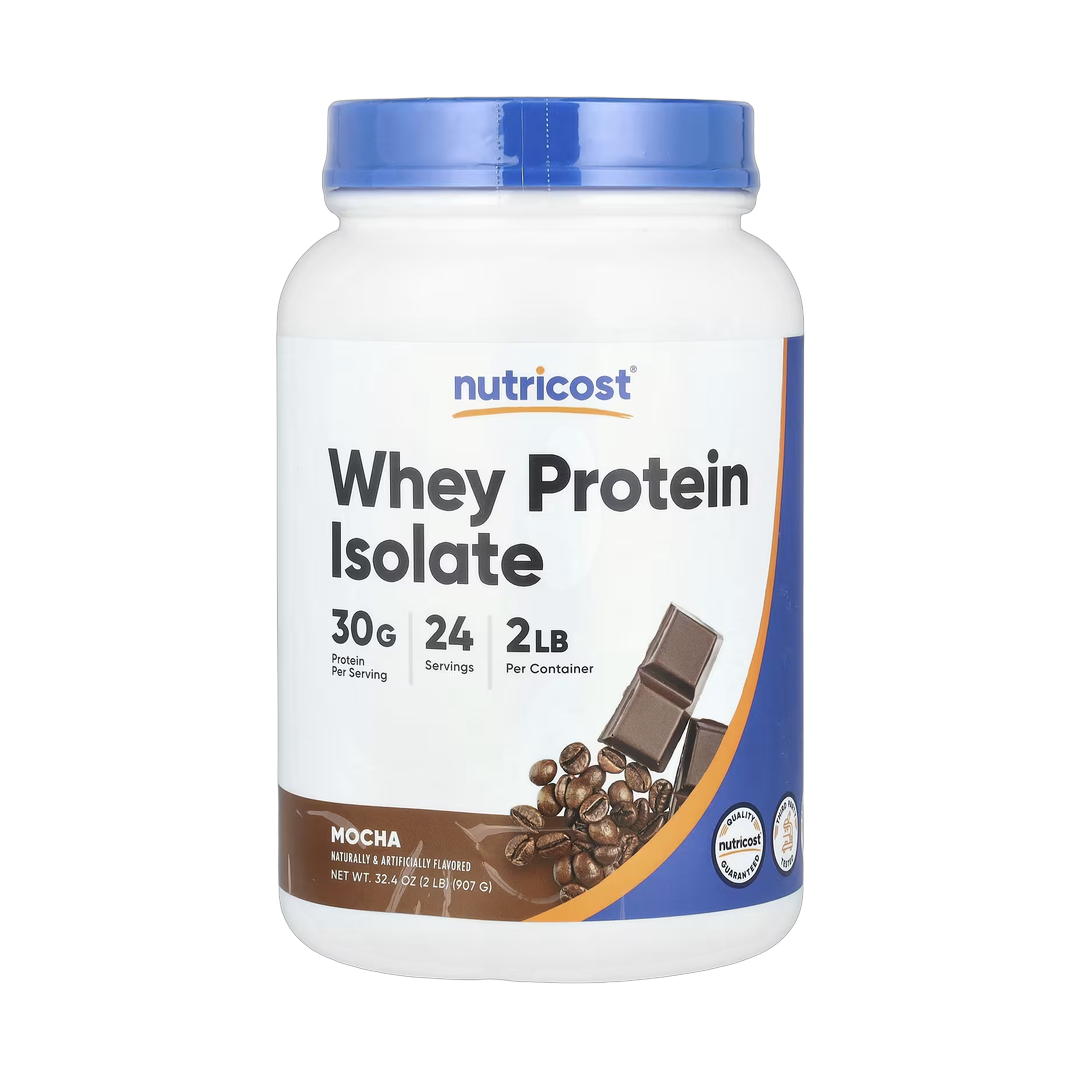 Nutricost, Whey Protein Isolate, Mocha, 2 lb, 907 g