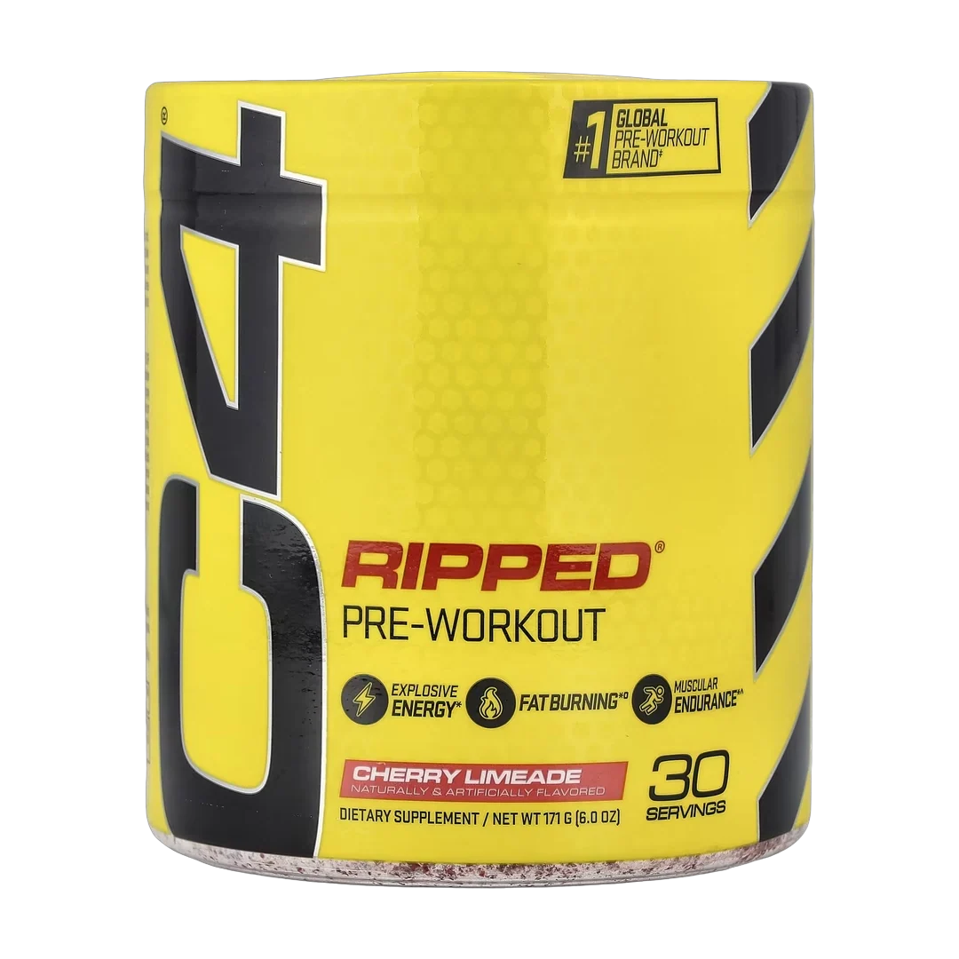 C4 / Cellucor, Ripped®, Pre-Workout, Cherry Limeade, 6 oz (171 g)