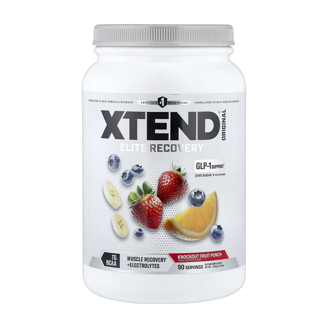 XTEND, Elite Recovery, Knockout Fruit Punch, 2.64 lb (1.197 kg)