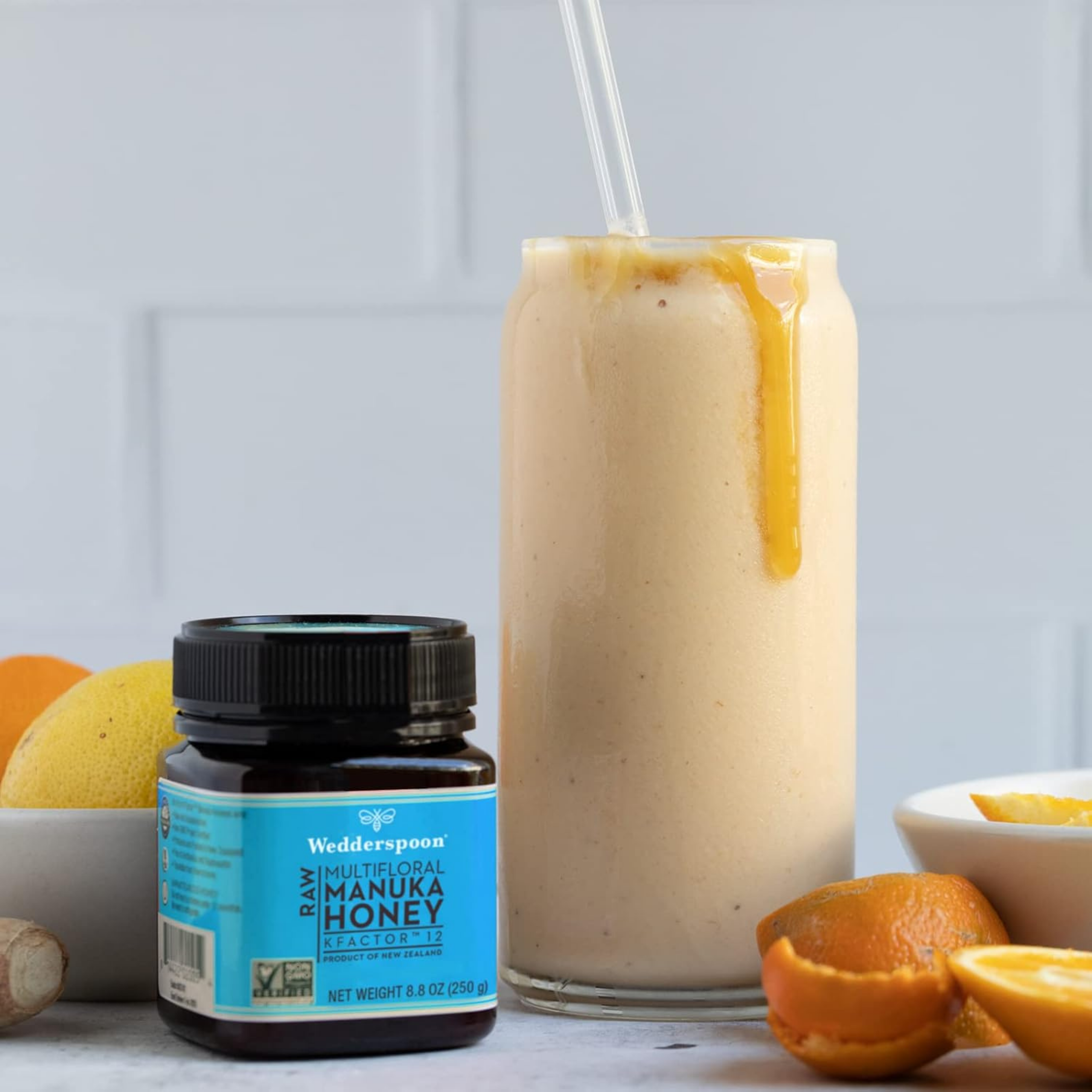 Wedderspoon, Raw Multifloral Manuka Honey, KFactor 12, 8.8 oz, 250g