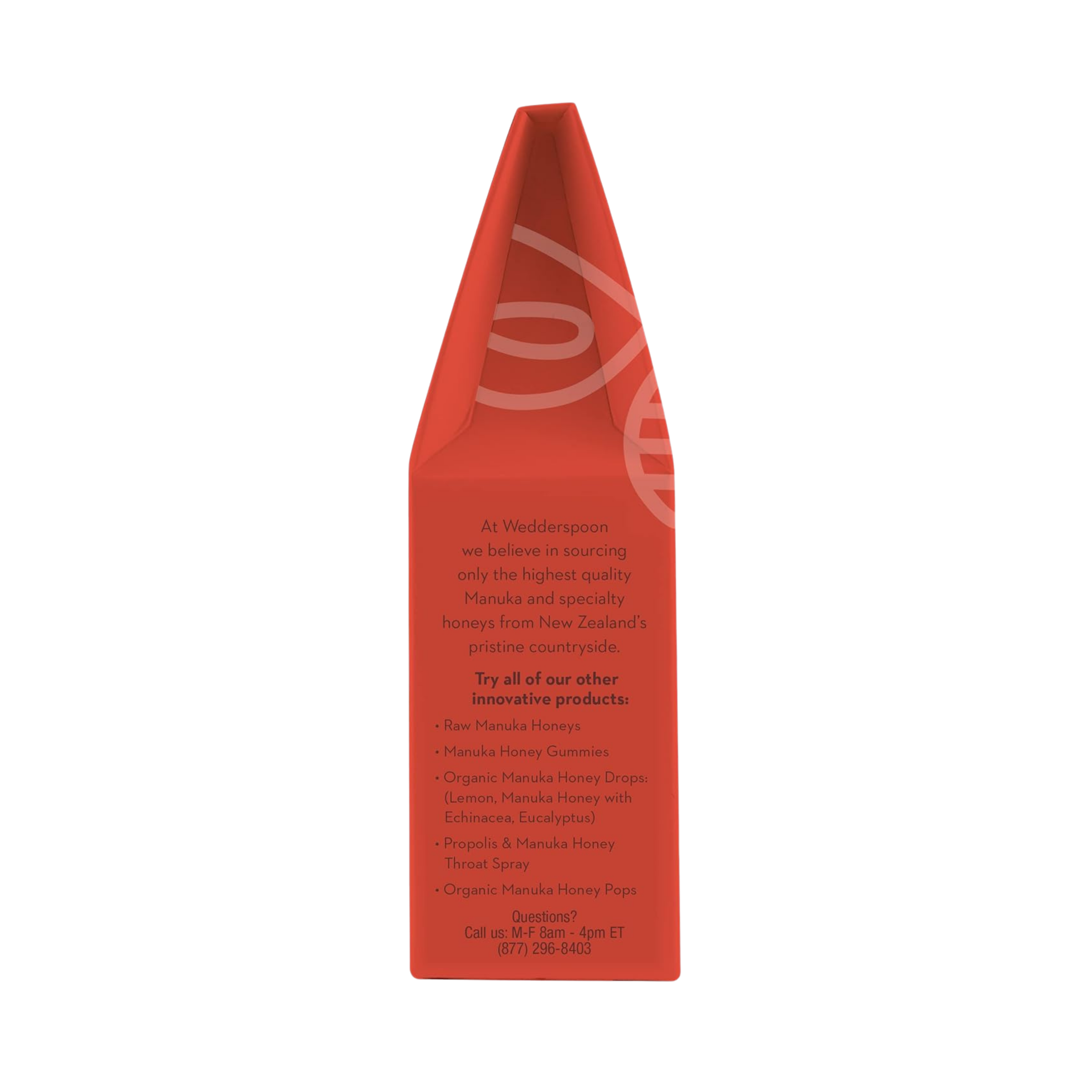 Wedderspoon, Organic Manuka Honey Drops, Ginger with Echinacea, 20 Drops, 4 oz, 120 g