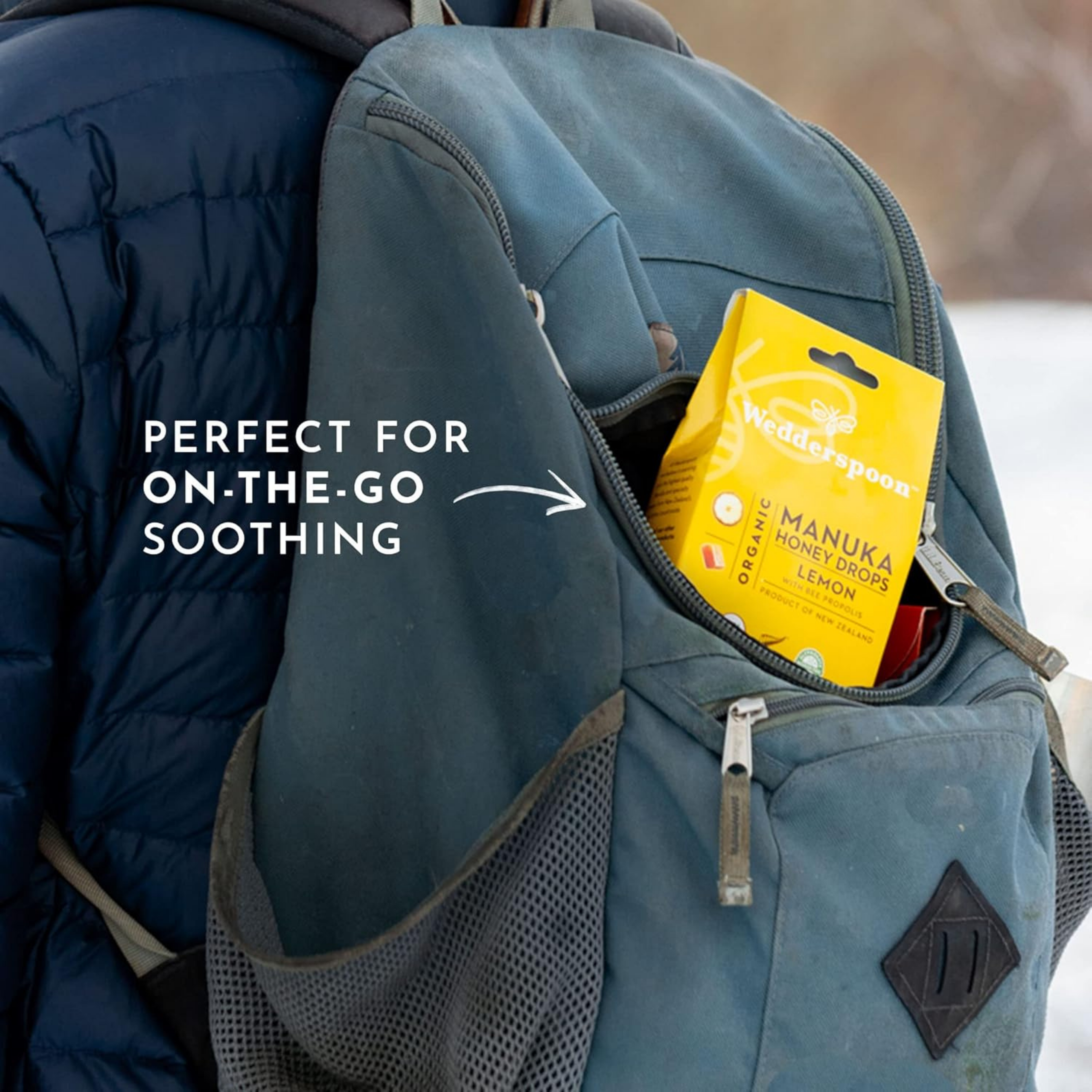 Wedderspoon, Organic Manuka Honey Drops, Ginger with Echinacea, 20 Drops, 4 oz, 120 g