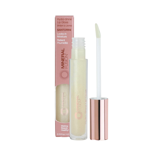 Mineral Fusion, Hydro-Shine Lip Gloss, Santorini