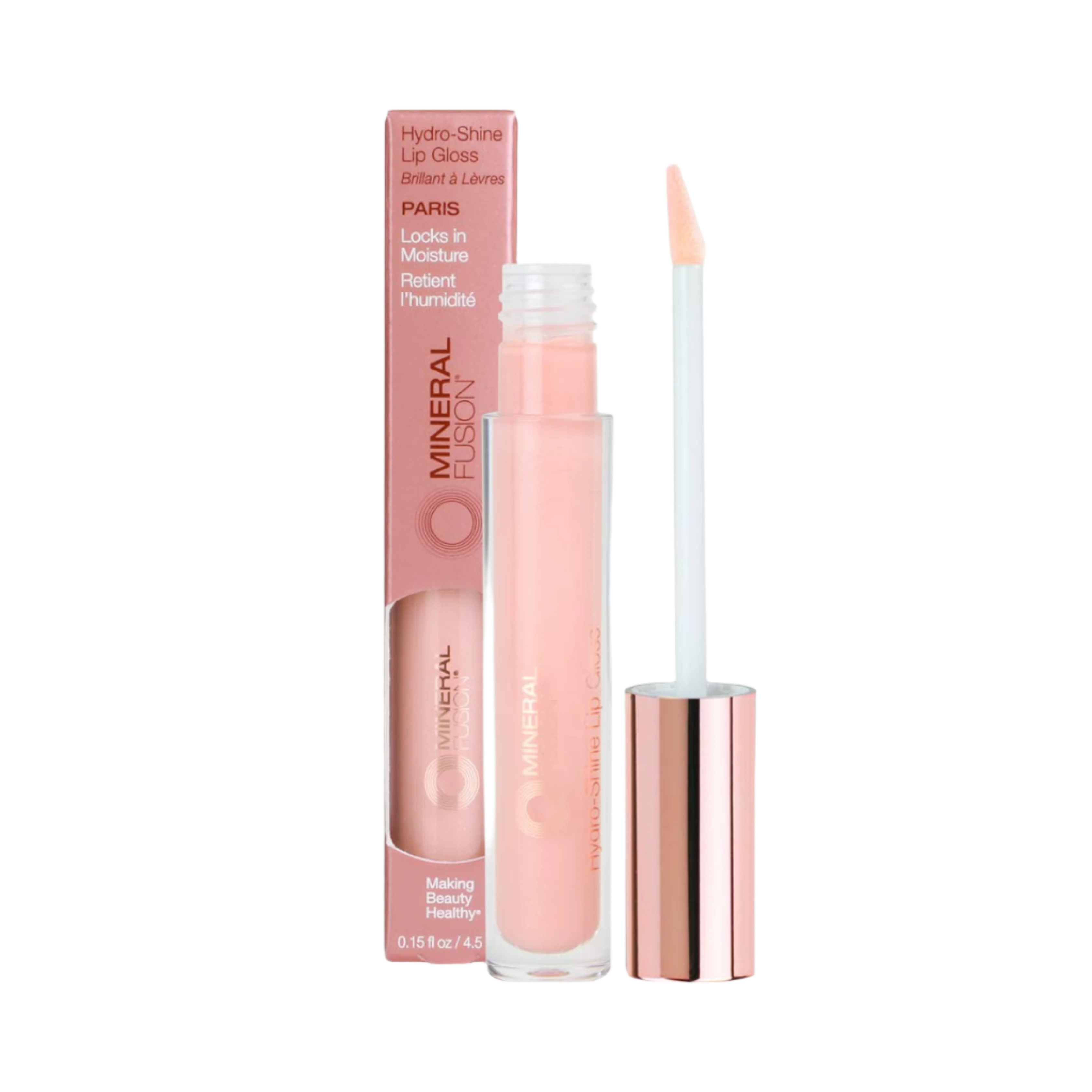 Mineral Fusion, Hydro-Shine Lip Gloss, Paris