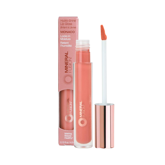 Mineral Fusion, Hydro-Shine Lip Gloss, Monaco