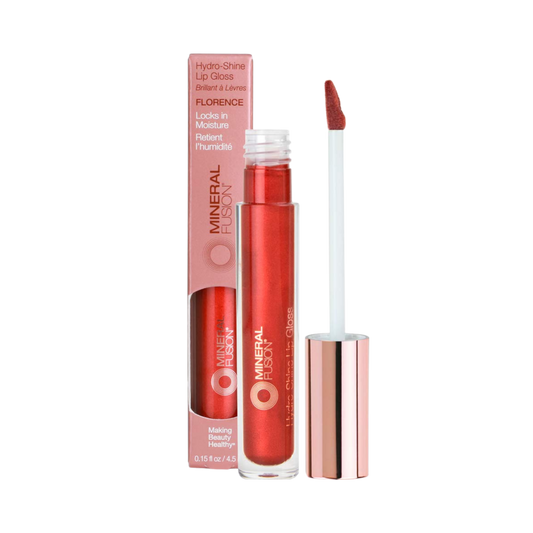Mineral Fusion, Hydro-Shine Lip Gloss, Florence