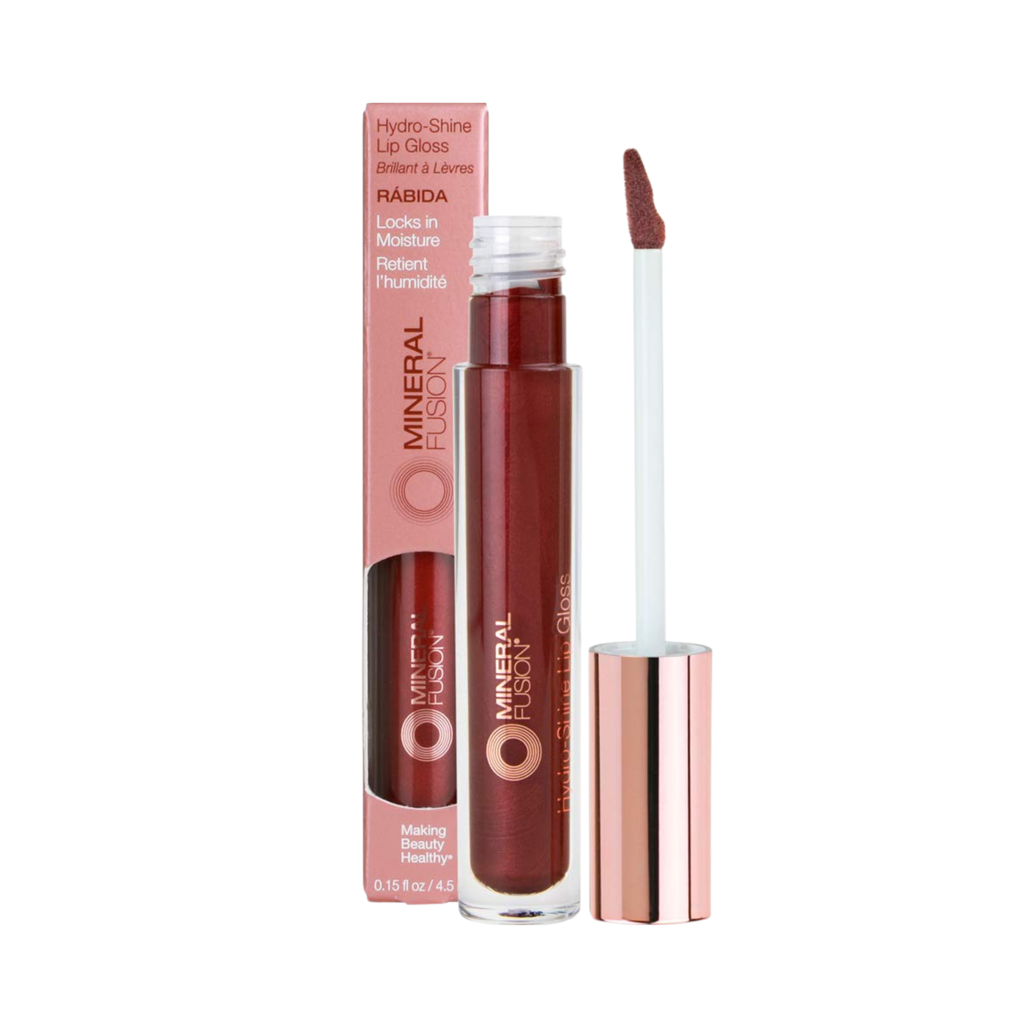 Mineral Fusion, Hydro-Shine Lip Glossl, Rabida