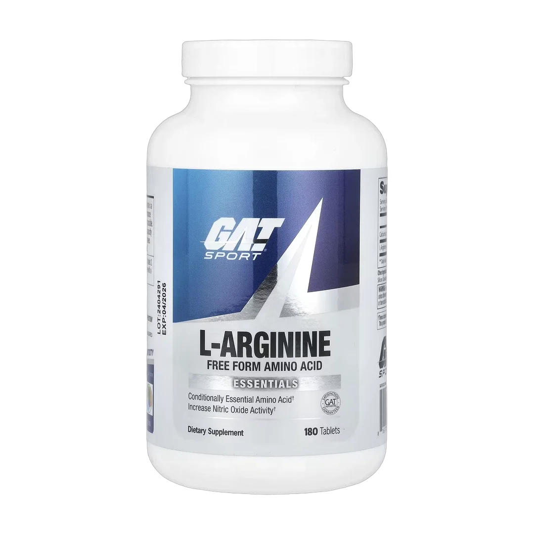 GAT, L-Arginine, 180 Tablets