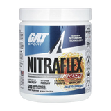 GAT, Sport, NITRAFLEX Burn, Blue Raspberry, 7.23 oz (204.9 g)
