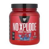 BSN, N.O.-Xplode®, Legendary Pre-Workout, Blue Raz, 1.22 lbs (555 g)