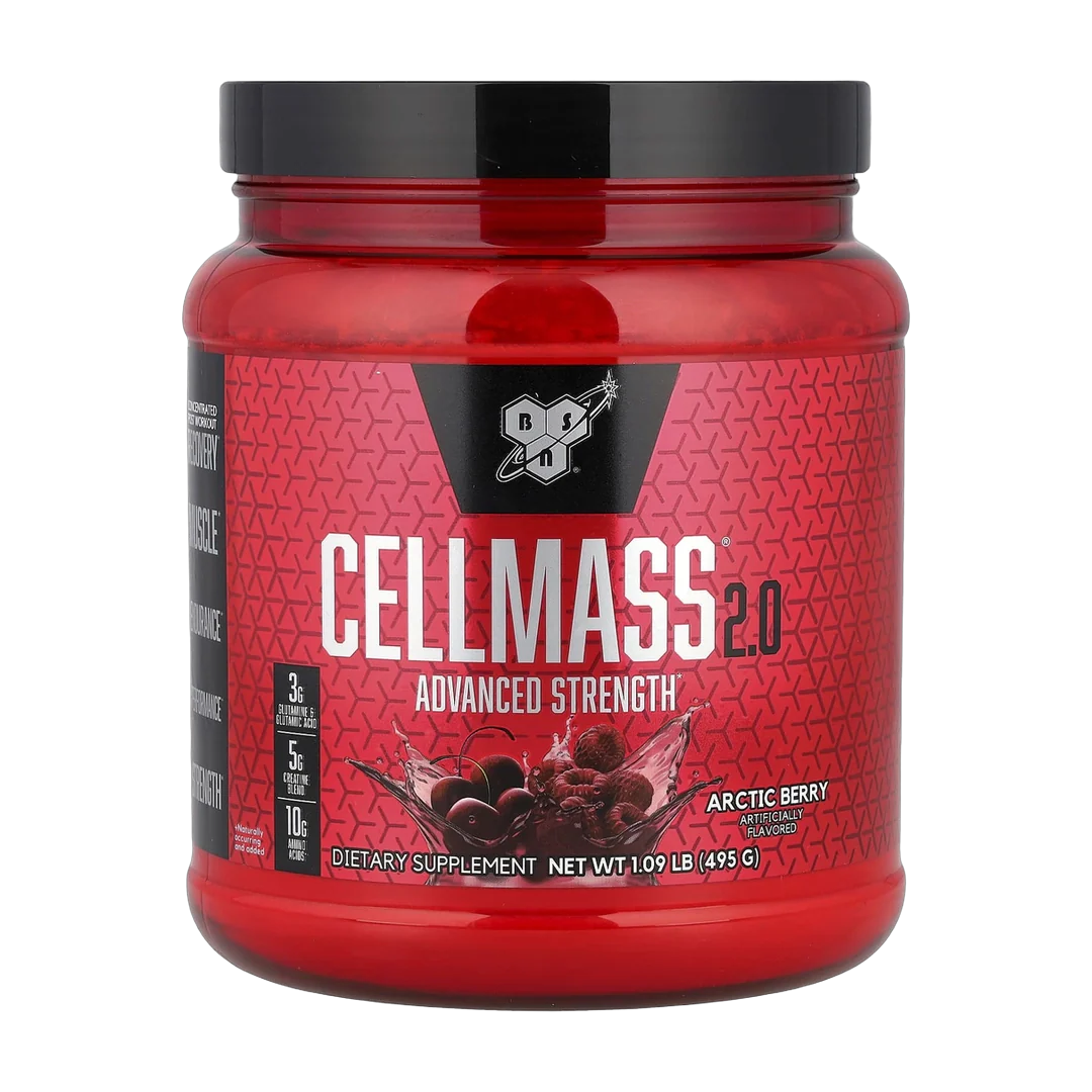 BSN, Cellmass 2.0®, Advanced Strength, Arctic Berry, 1.09 lb (495 g)