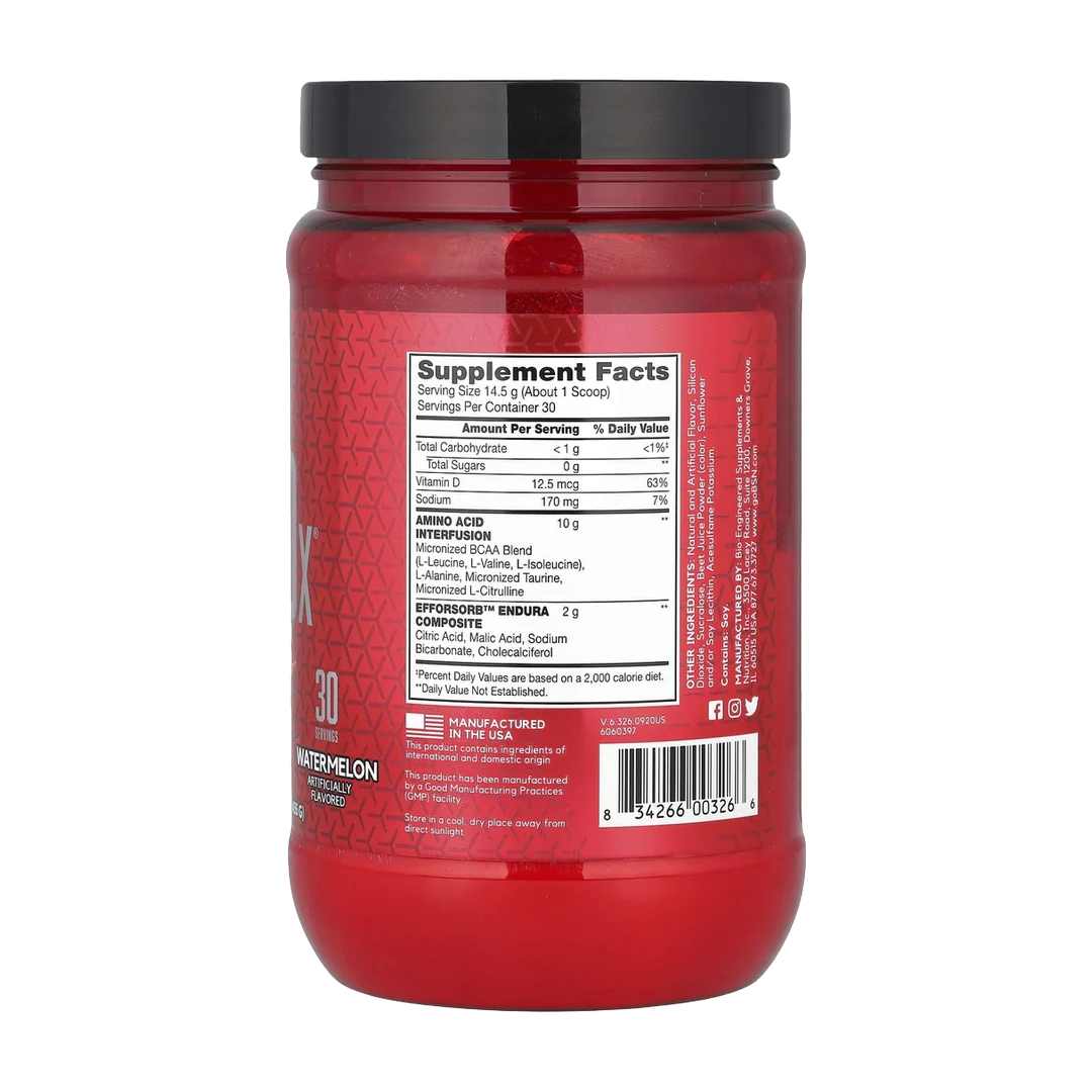 BSN, AminoX®, Endurance & Recovery, Watermelon, 15.3 oz (435 g)