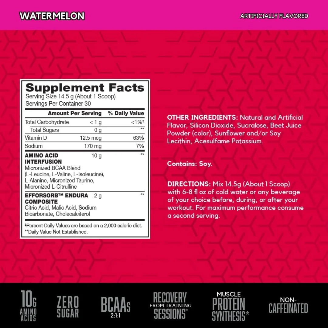 BSN, AminoX®, Endurance & Recovery, Watermelon, 15.3 oz (435 g)