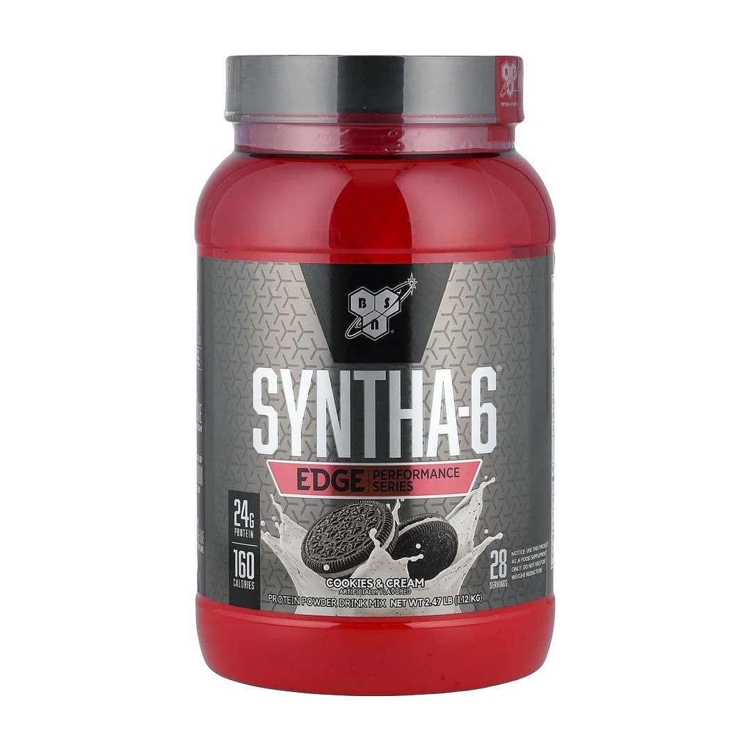 BSN, Syntha-6 Edge®, Protein Powder Drink Mix, Cookies & Cream, 2.47 lb (1.12 kg)