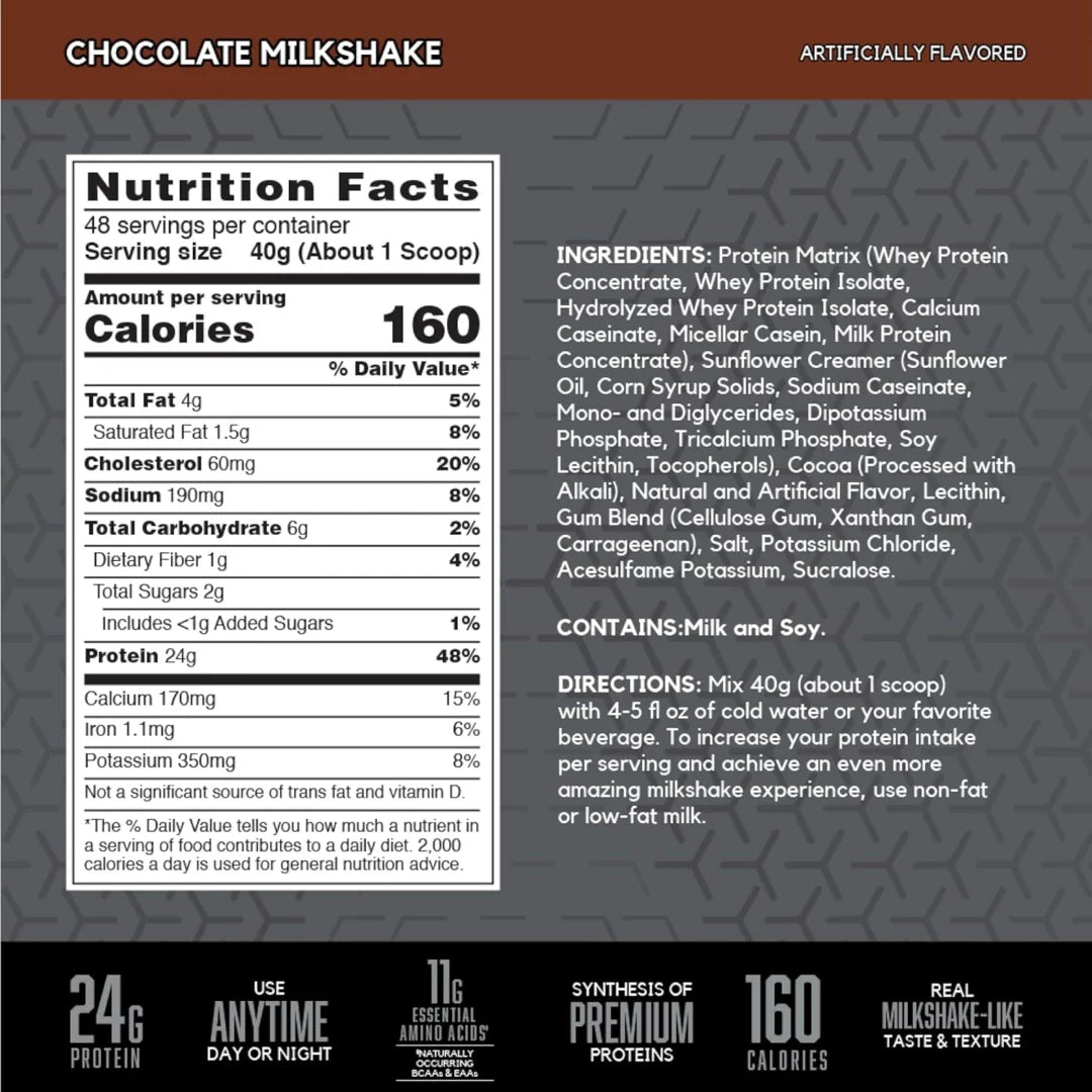 BSN, Syntha-6® Edge, Protein Powder Drink Mix, Chocolate Milkshake, 4.23 lb (1.92 kg)
