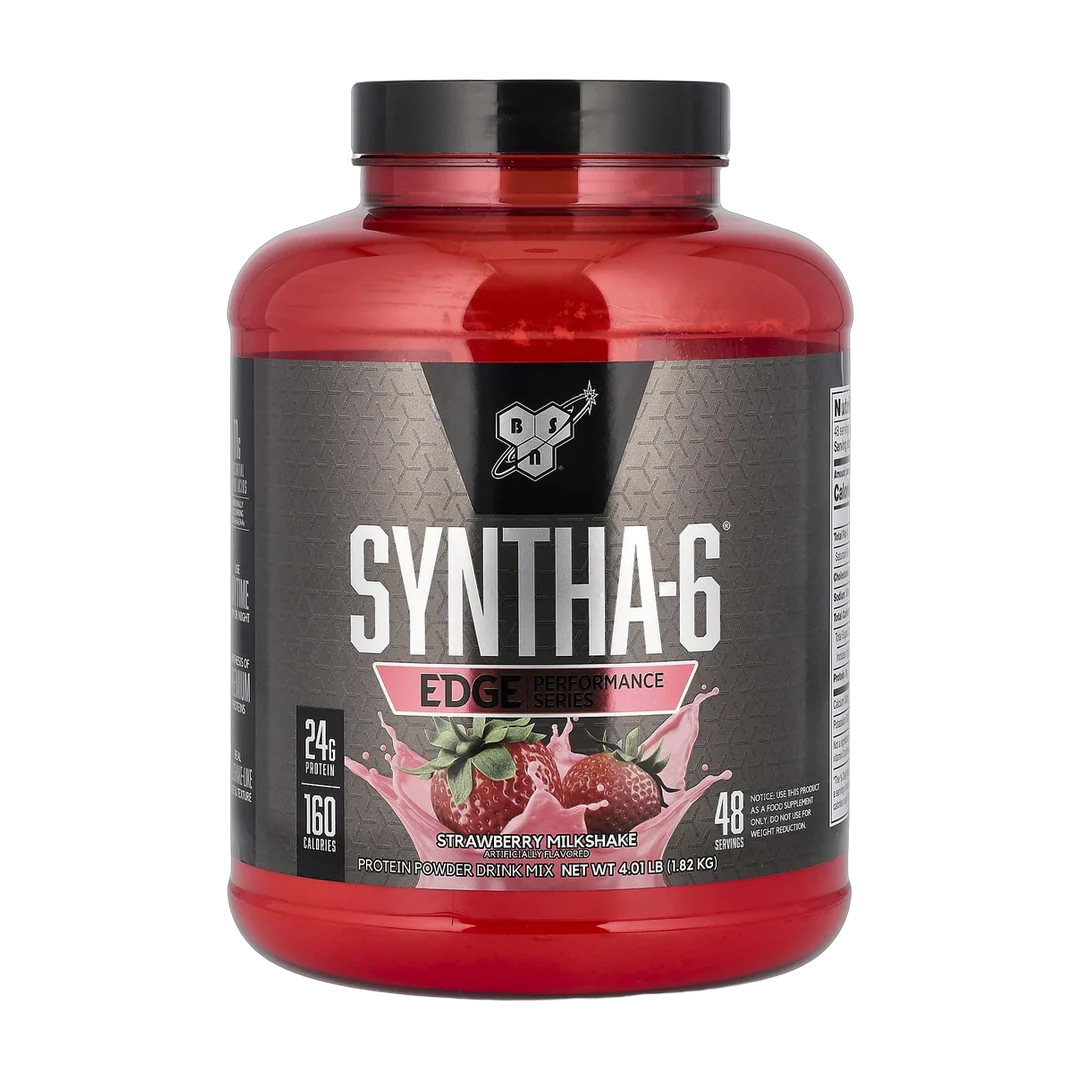 BSN, Syntha-6 Edge®, Protein Powder Drink Mix, Strawberry Milkshake, 4.01 lb (1.82 kg)
