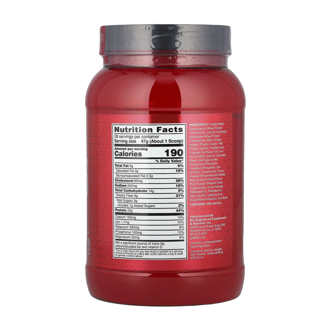 BSN, Syntha-6®, Ultra Premium Protein Matrix, Chocolate Milkshake, 2.91 lb (1.32 kg)