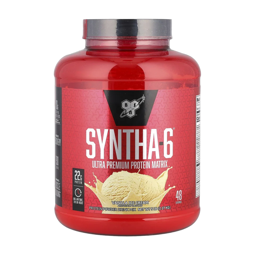 BSN, Syntha-6®, Ultra Premium Protein Matrix, Vanilla Ice Cream, 5 lb (2.27 kg)
