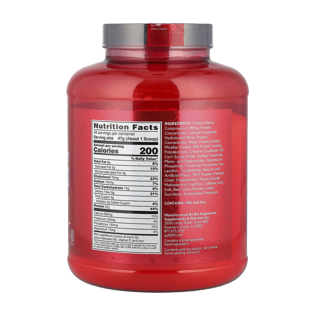 BSN, Syntha-6®, Ultra Premium Protein Matrix, Strawberry Milkshake, 5 lbs (2.27 kg)