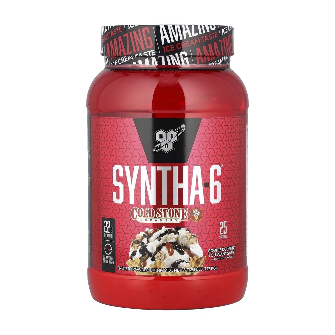 BSN, Syntha-6®, Protein Powder, Cold Stone Creamery, Cookie Doughn't You Want Some™, 2.59 lb (1.17 kg)