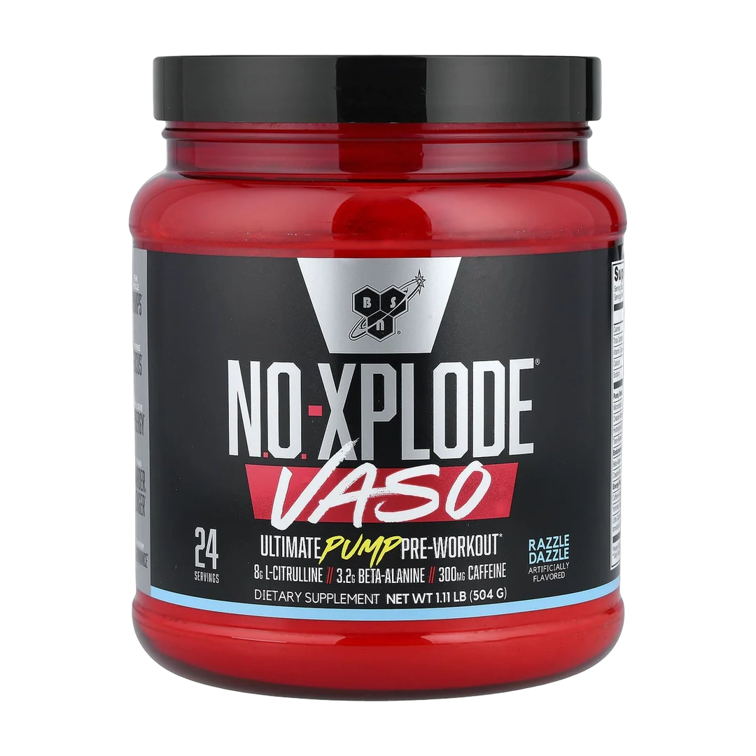 BSN, No-Xplode® VASO, Ultimate Pump Pre-Workout, Razzle Dazzle, 1.11 lb (504 g)