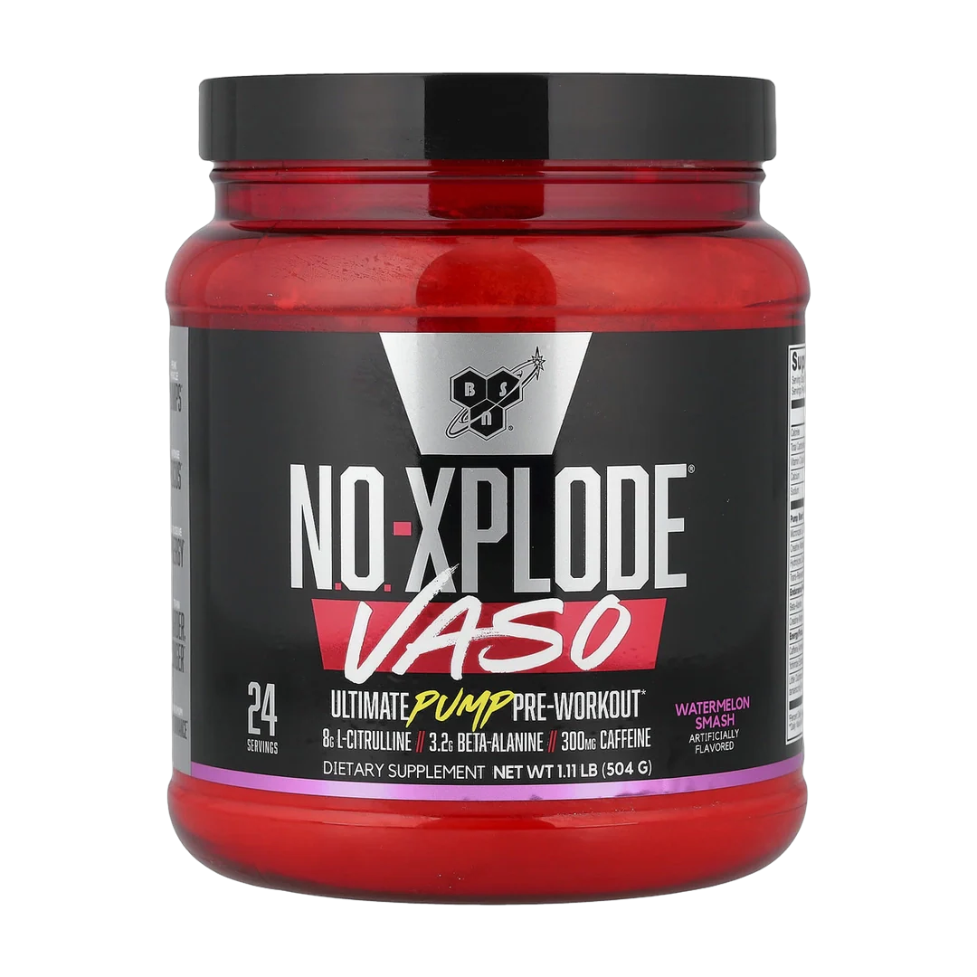 BSN, No-Xplode® VASO, Ultimate Pump Pre-Workout, Watermelon Smash, 1.11 lb (504 g)
