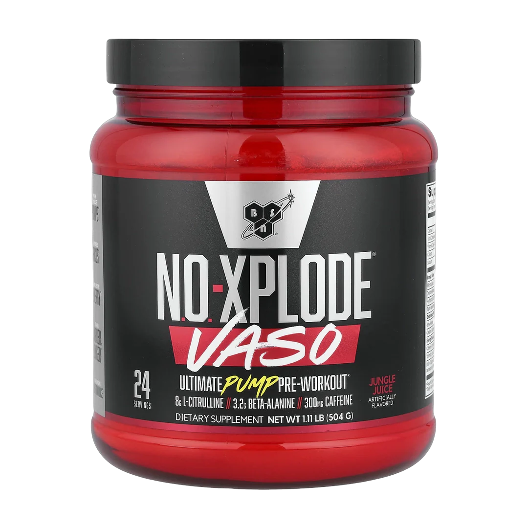 BSN, No-Xplode® VASO, Ultimate Pump Pre-Workout, Jungle Juice, 1.11 lb (504 g)